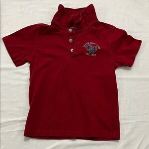 Calvin Klein | Kids Polo in Deep Red | 5T